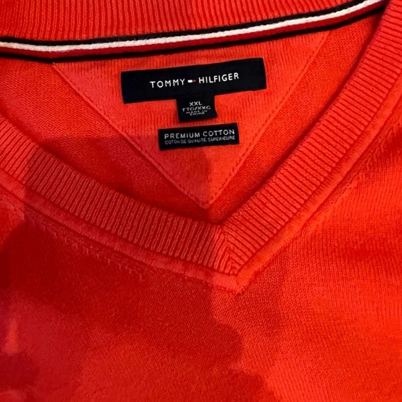 Men's  Pullover , Tommy Hilfiger, XXL, Pink, Preloved in excellent condition. - Picture 3 of 5